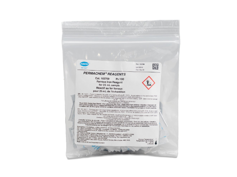 Ferrous Iron Reagent Powder Pillows