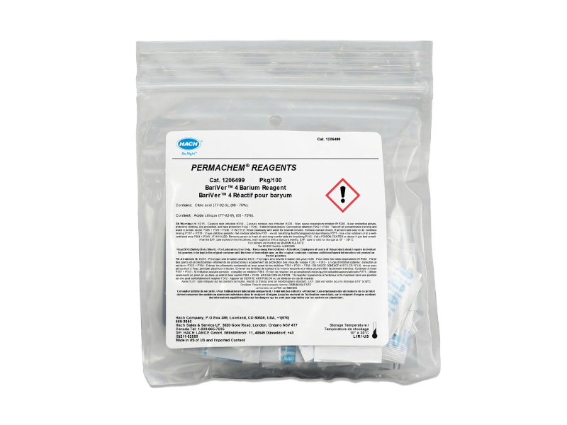 BariVer 4 Barium Reagent Powder Pillows