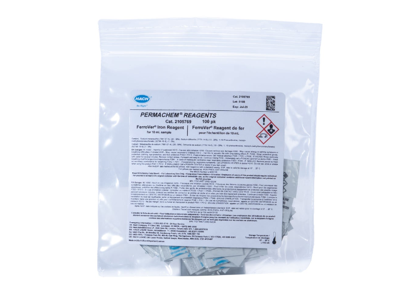 FerroVer® Iron Reagent Powder Pillows
