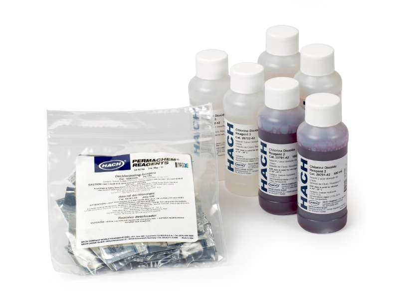 Chlorine Dioxide Reagent Set, Chlorophenol Red