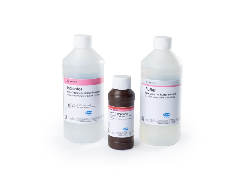 Free Chlorine Reagent Set for chlorine analyzer CL17/CL17sc