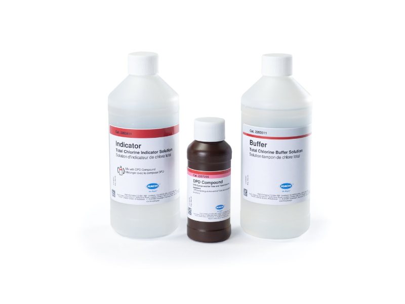 Total Chlorine Reagent Set for chlorine analyzer CL17/CL17sc