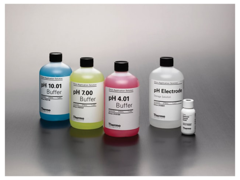 Standard All-in-One pH Buffer Kit (pH 4.01/7.00/10.01, 475 mL each + electrode storage solution)